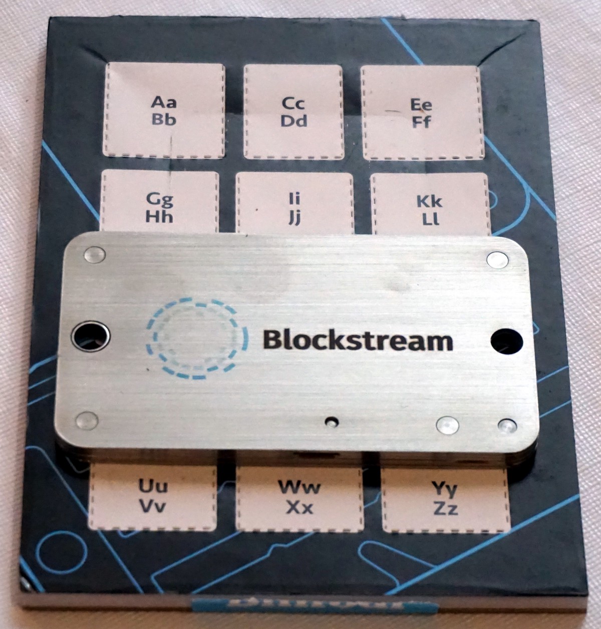 Metal Bitcoin Seed Storage Stress Test (round VI)